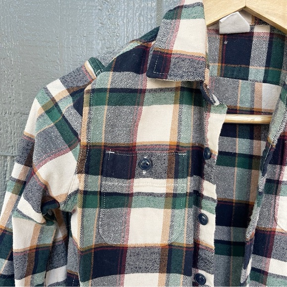 GAP Kids Plaid Flannel Shirt - Multicolor - Picture 2 of 5
